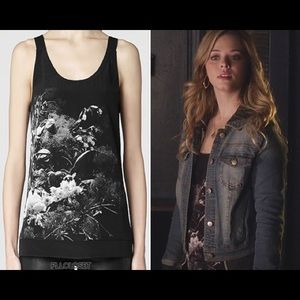 Allsaints Flora Mortis tank